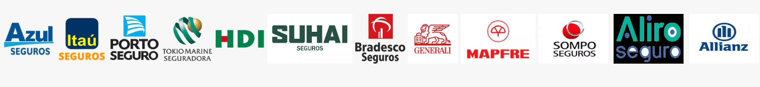 Nossos parceiros seguradores